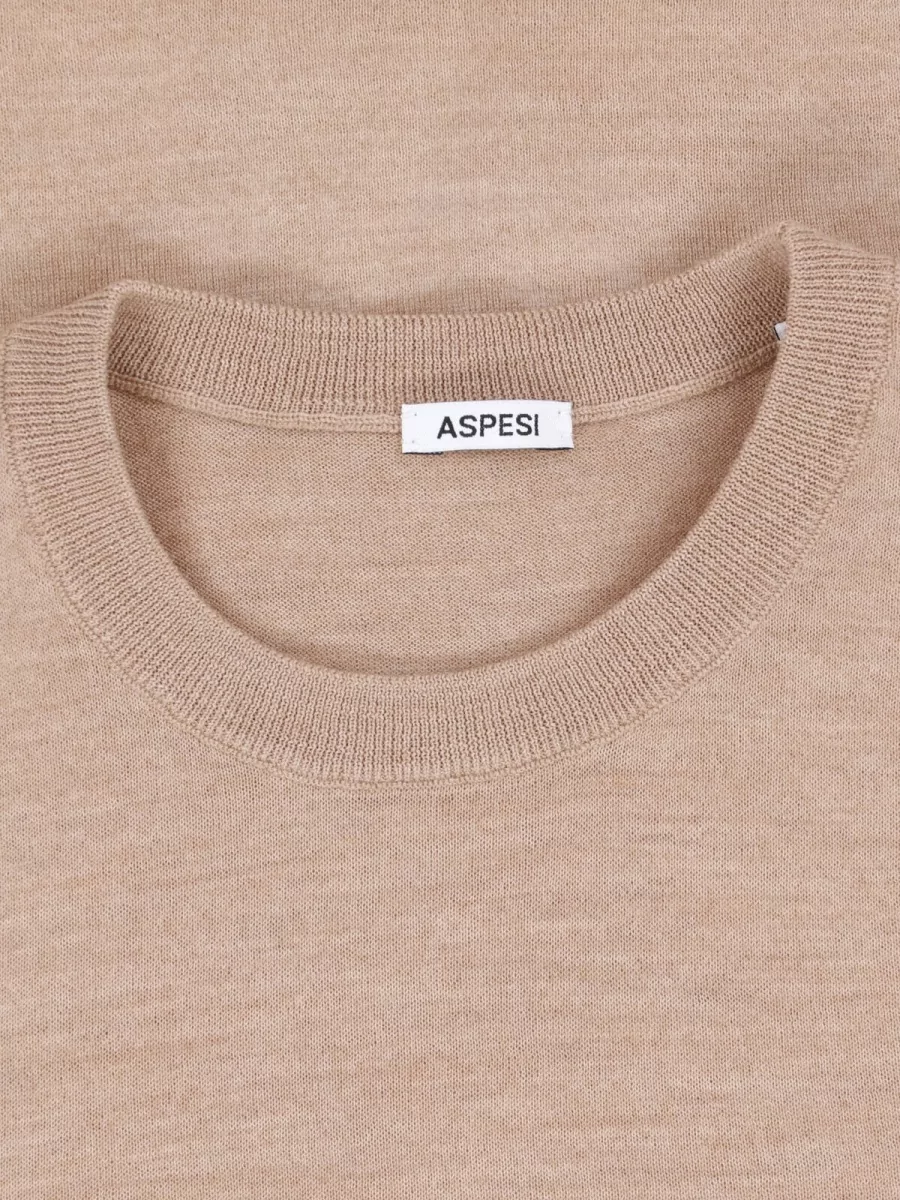 Aspesi Virgin Wool Crewneck T-Shirt