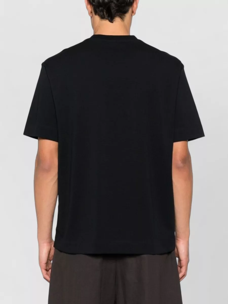 Emporio Armani Logo Cotton Crew Neck Short Sleeve T-Shirt