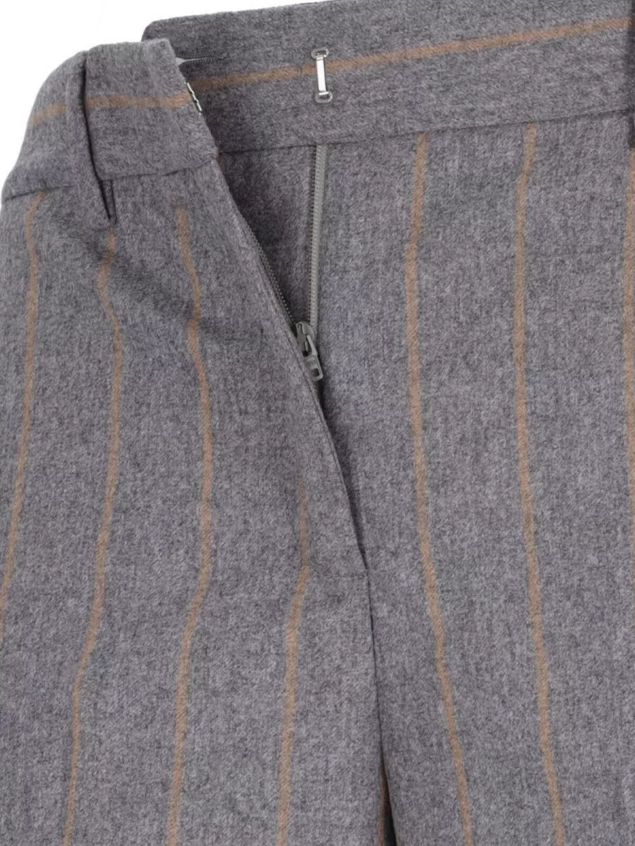 Incotex Straight Striped Trousers Belt Loops