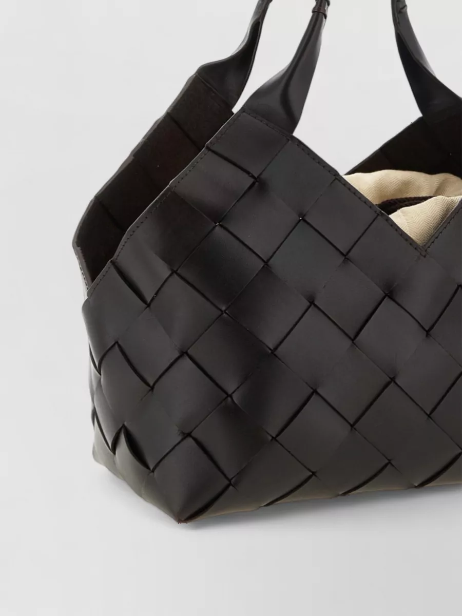 Dragon Diffusion Vintage Mesh Tote Leather Tote Bag