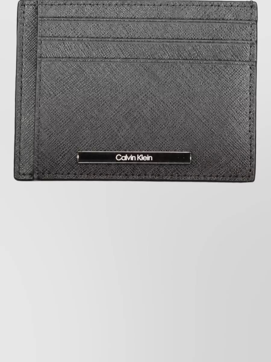 Calvin Klein leather keyring