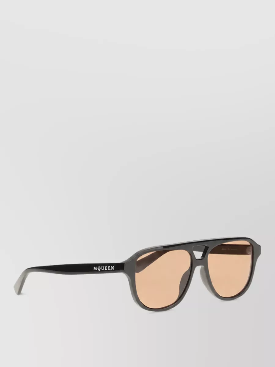 Alexander Mcqueen Acetate Navigator Sunglasses