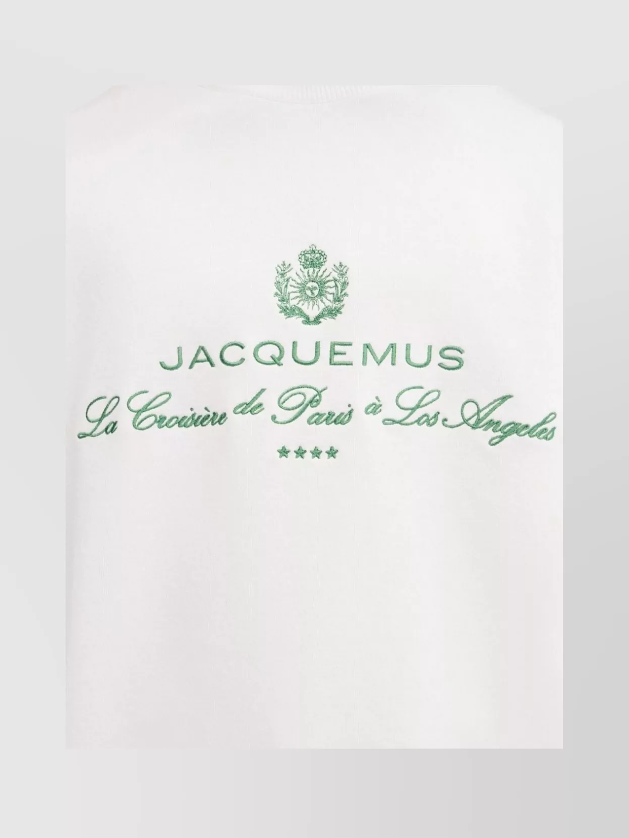 Jacquemus Ribbed Crewneck Sweater With Long Sleeves