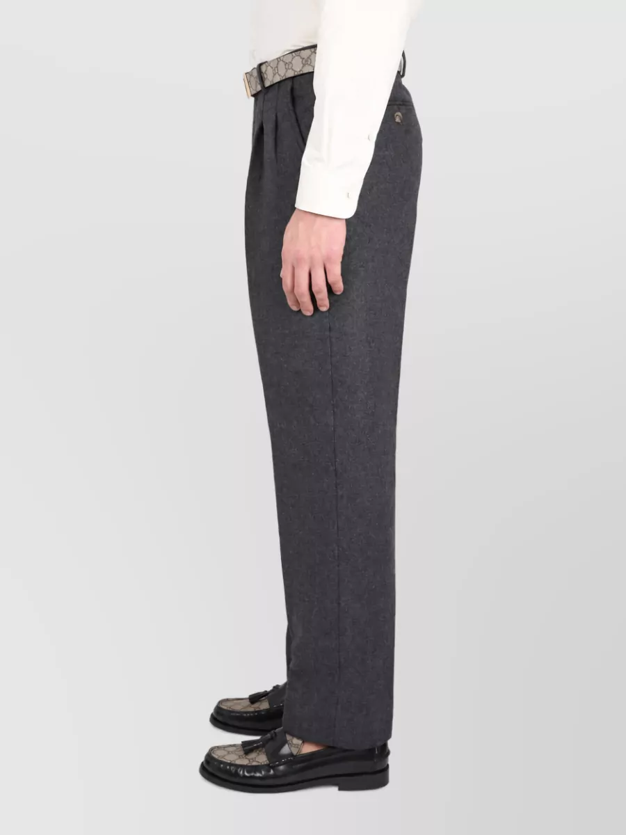 Gucci Cashmere Suit Trousers