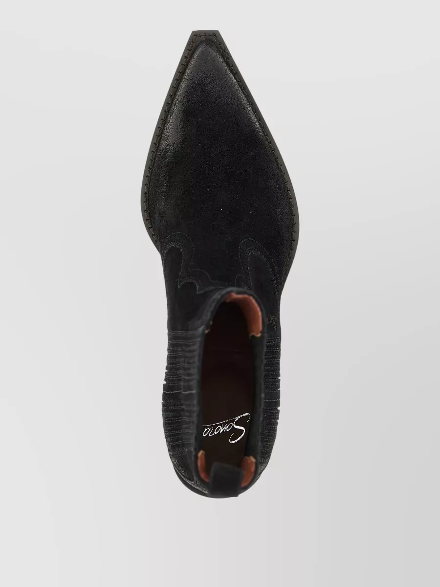 Sonora Leather Ankle Boots