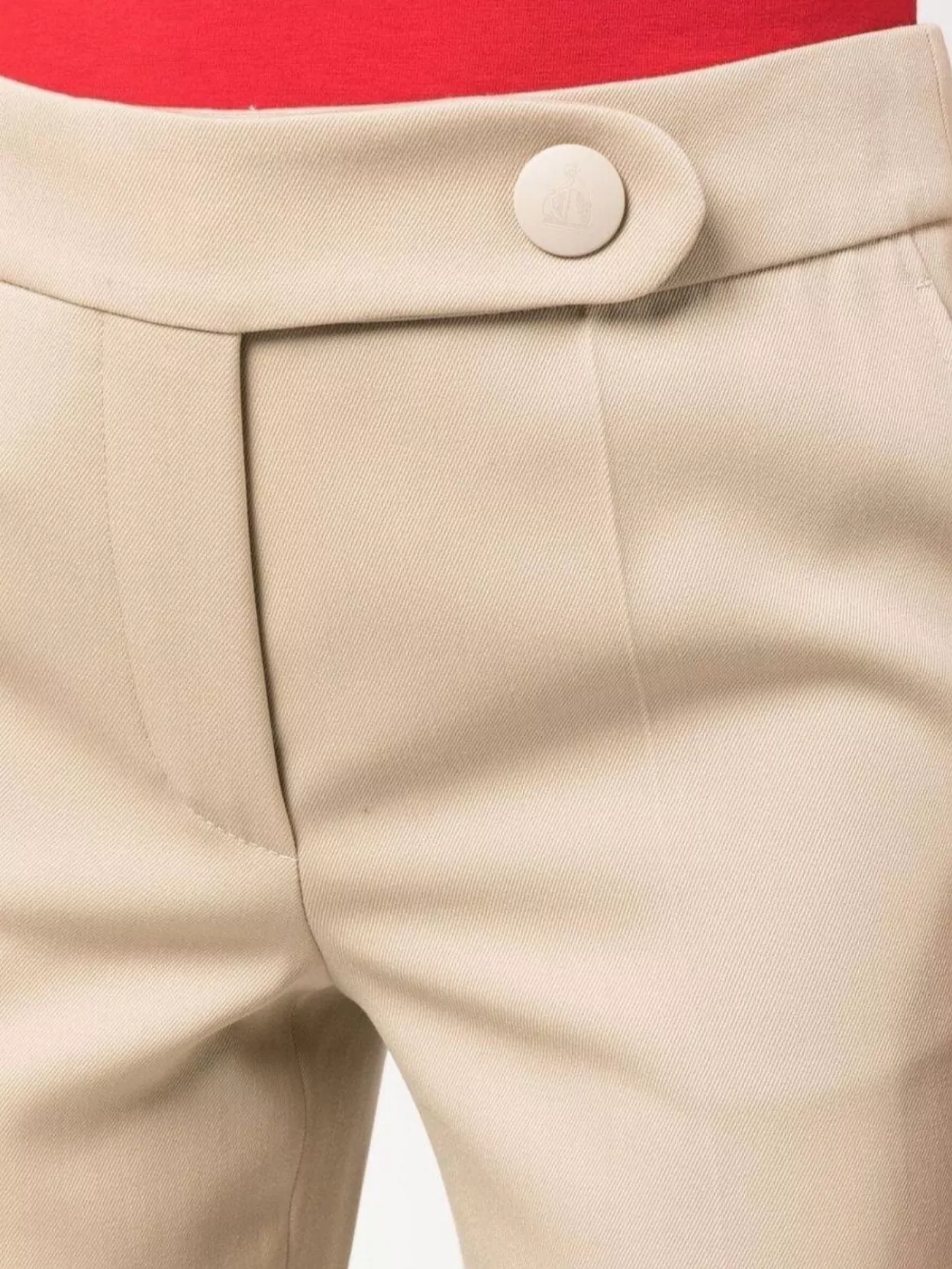 Lanvin Wool Trousers With Cropped Wide Leg