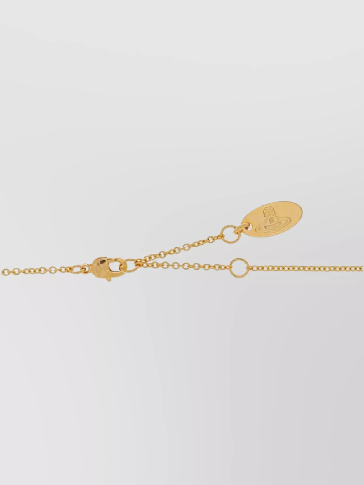 Vivienne Westwood Adjustable Crystal Pendant Necklace