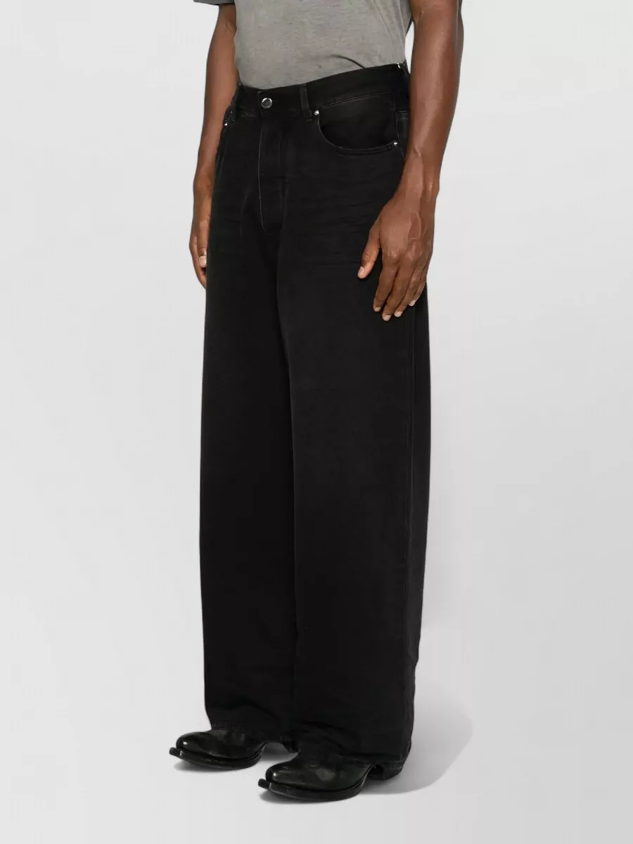 Amiri Wide-Leg Denim Jeans
