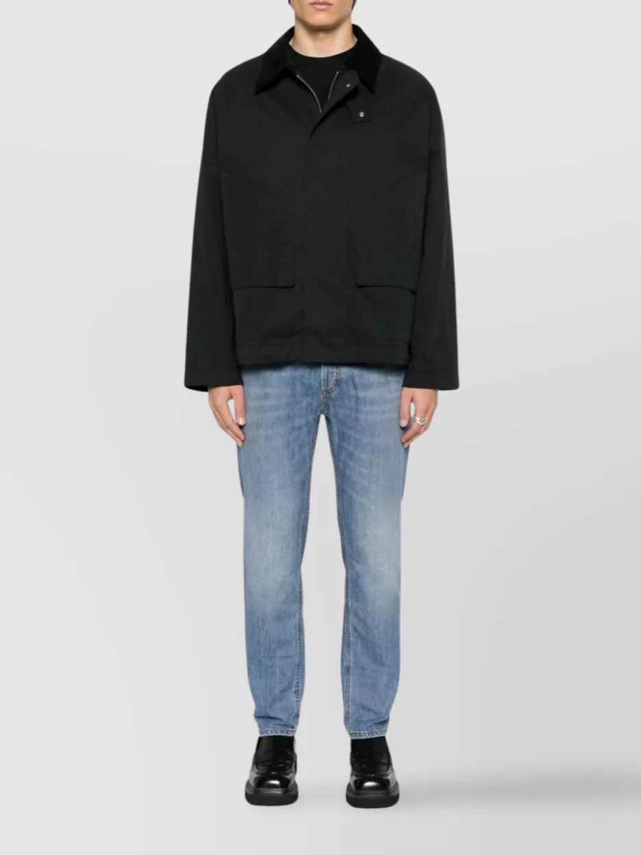 Dondup Belt Loops Five-pocket Design Faded Effect