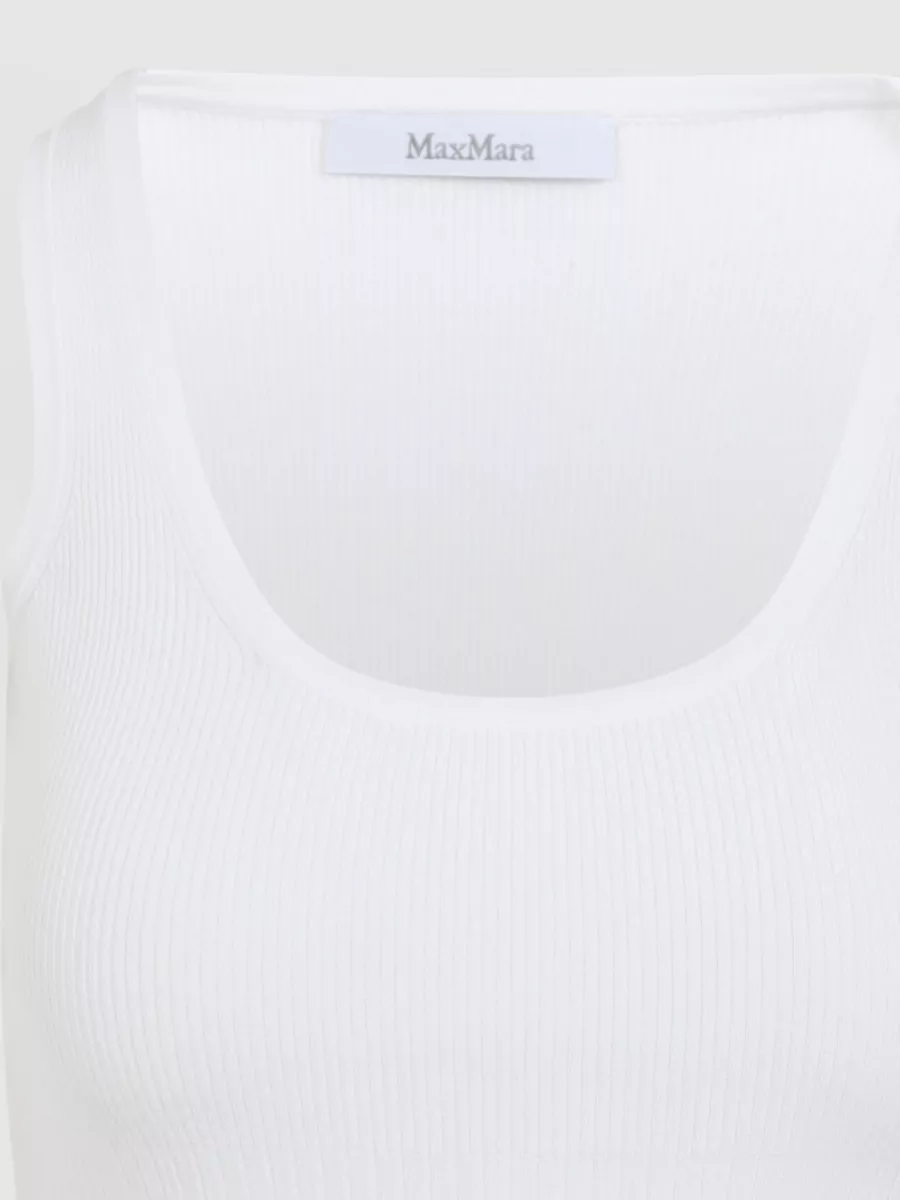 Max Mara Ribbed Slim-Fit Tank Top