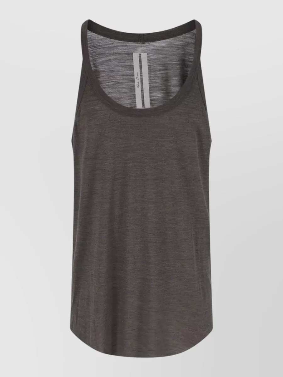 Rick Owens silk wool tank top