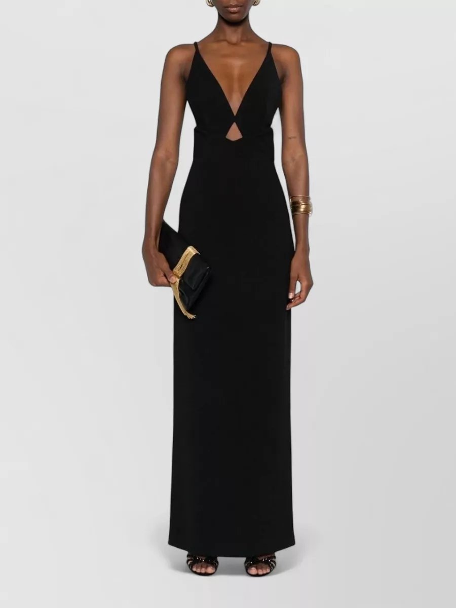 Solace London V-Neck Sleeveless Maxi Dress