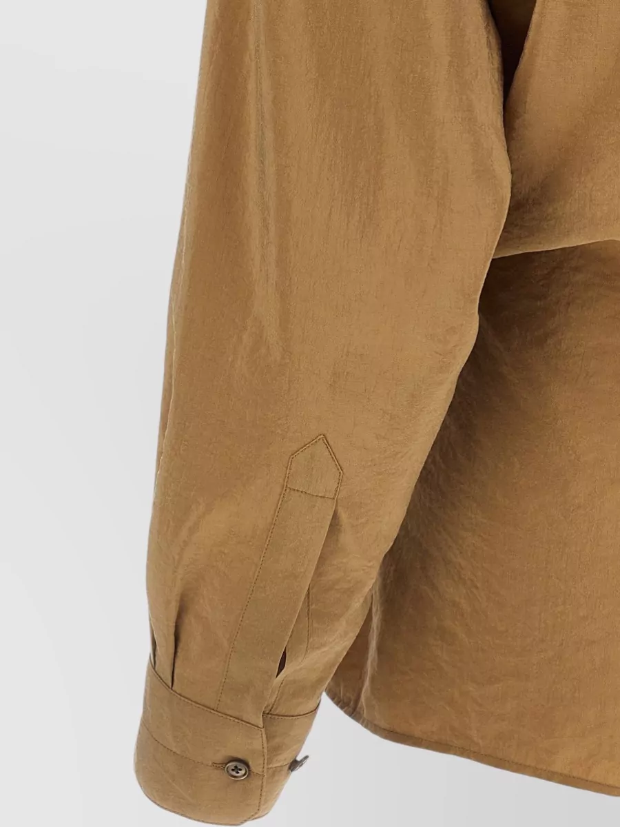 Lemaire Silk Asymmetric Shirt