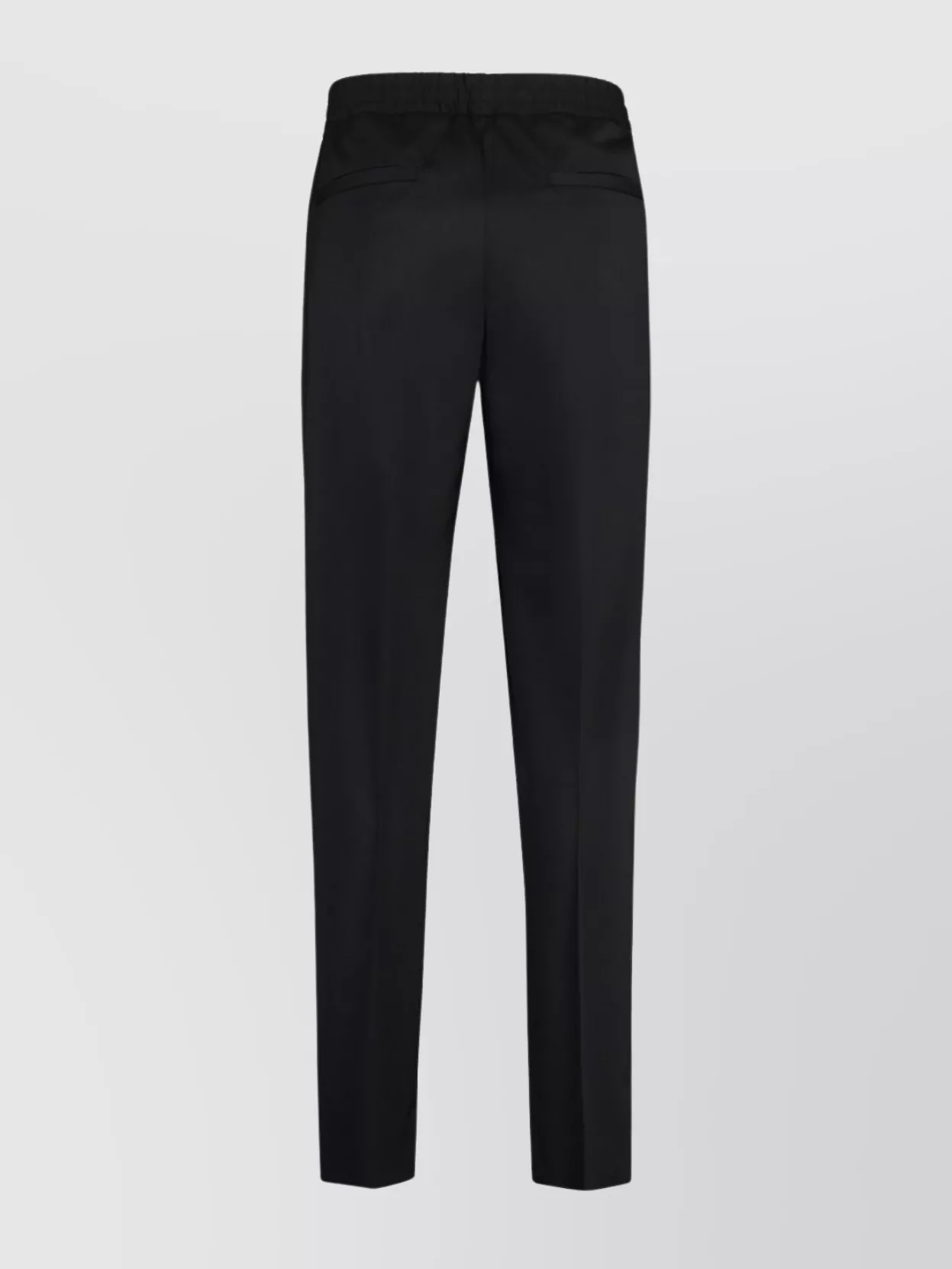 Zegna Elastic Waistband Wool Blend Joggers