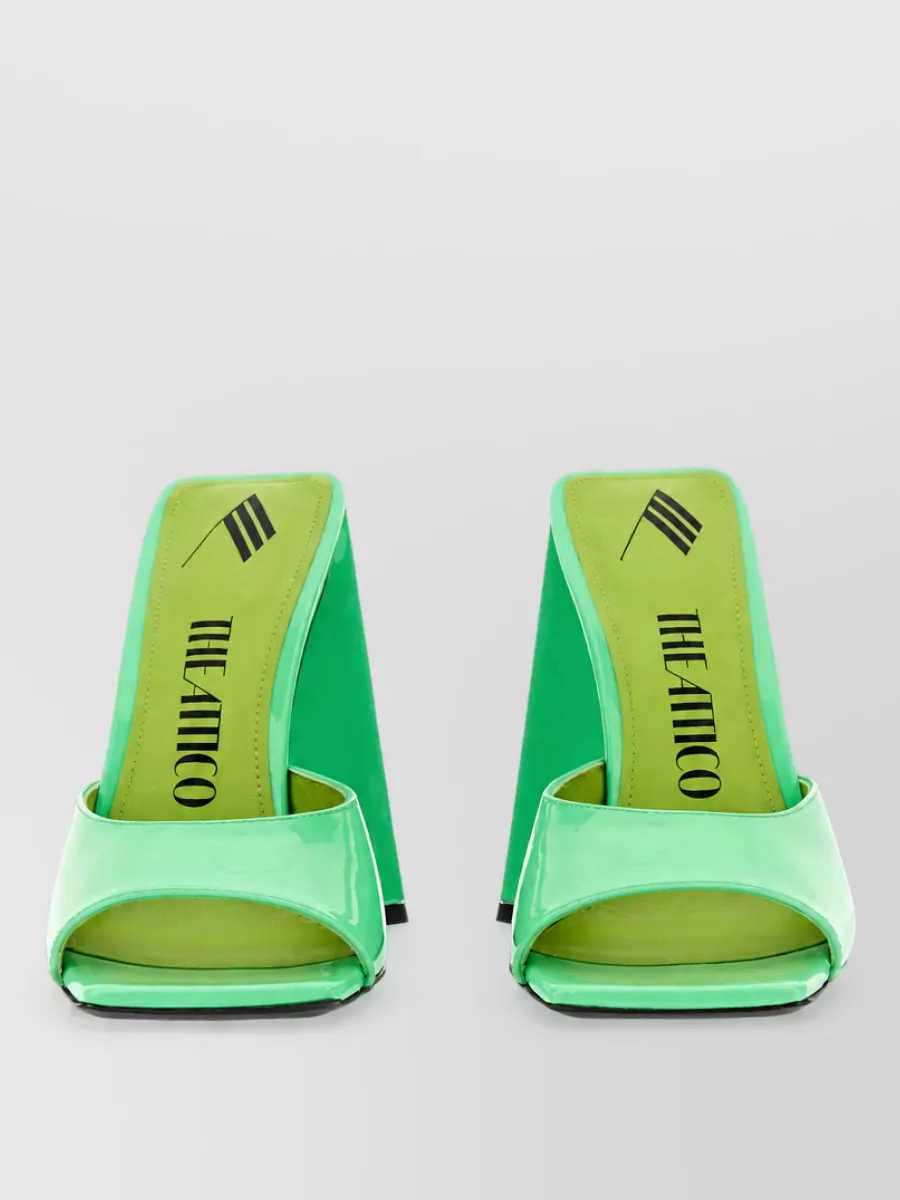 The Attico leather mules