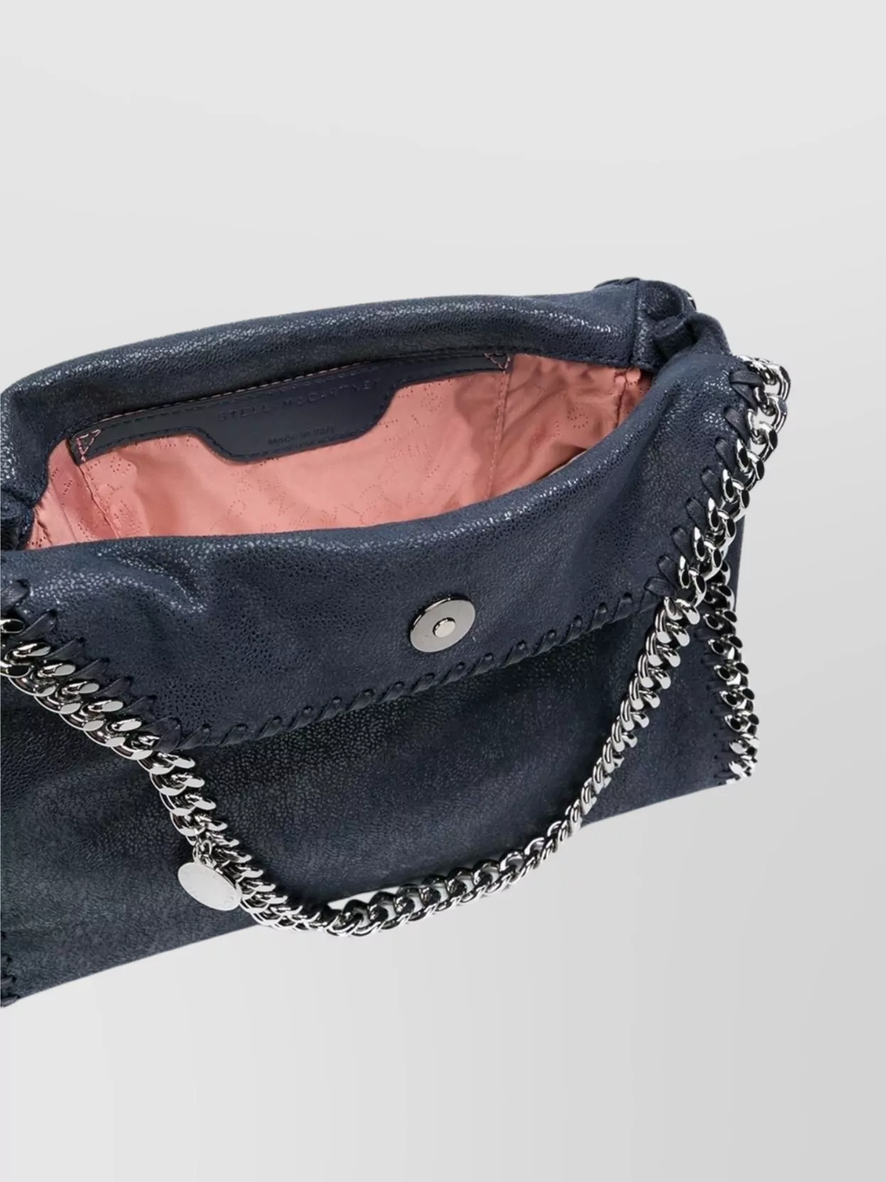 Stella Mccartney Chain Strap Metallic Finish Tote Bags