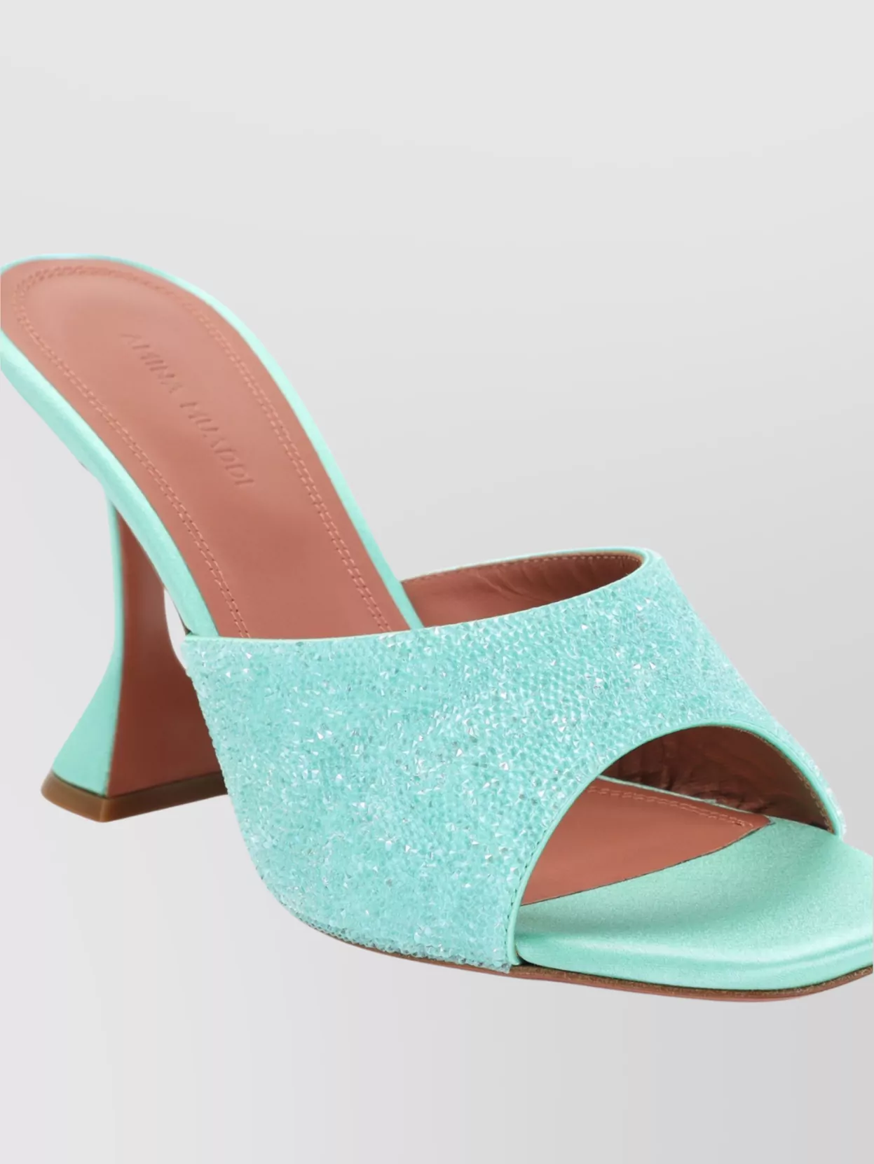 サンダル・ミュール AMINA MUADDI LUPITA CRYSTAL DUST 95 SANDALS Amina Muaddi Lupita crystal dust 95 sandals | The Fashion Square