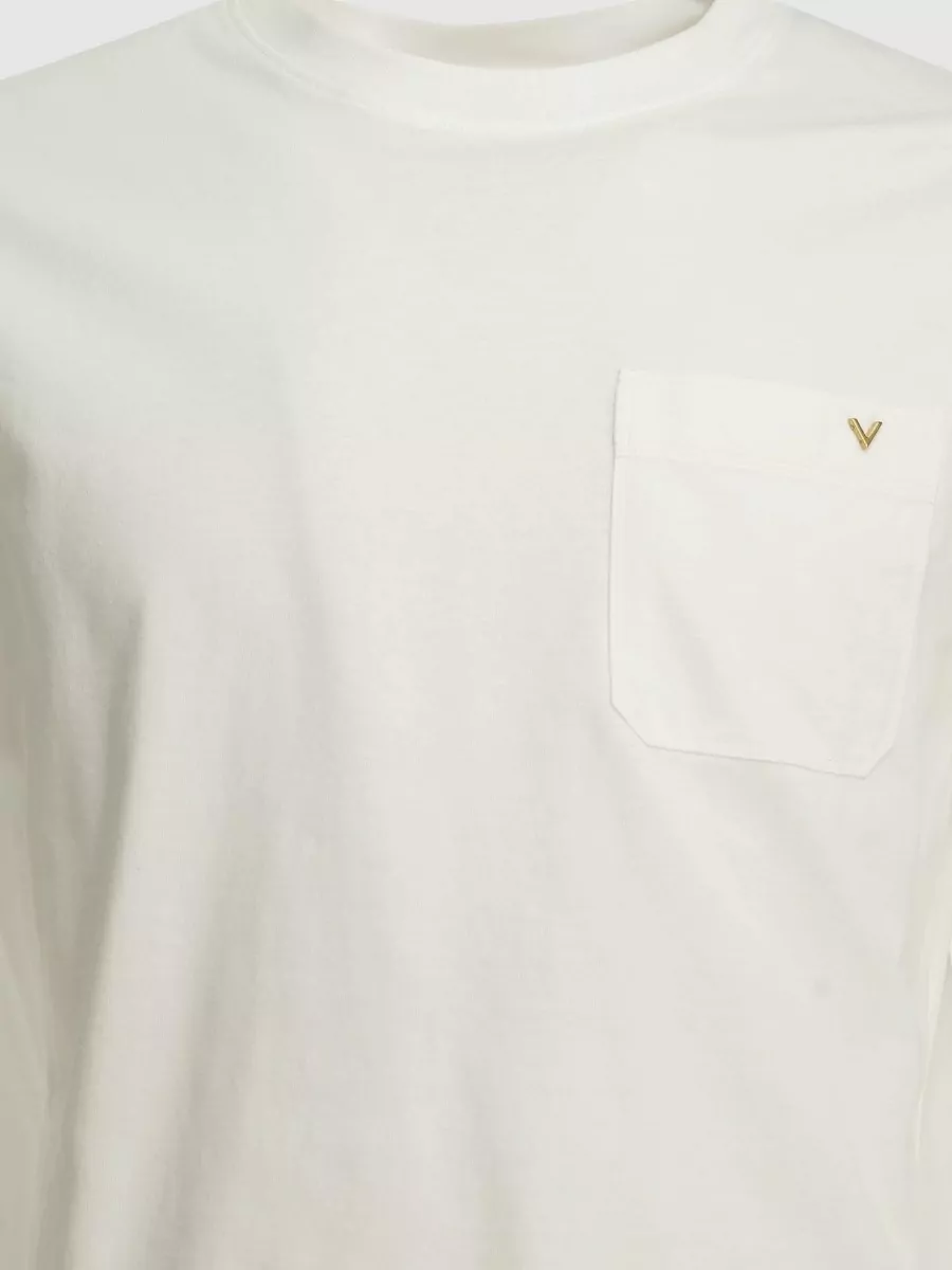 Valentino Cotton Relaxed-Fit Crew-Neck Logo-Print T-Shirt