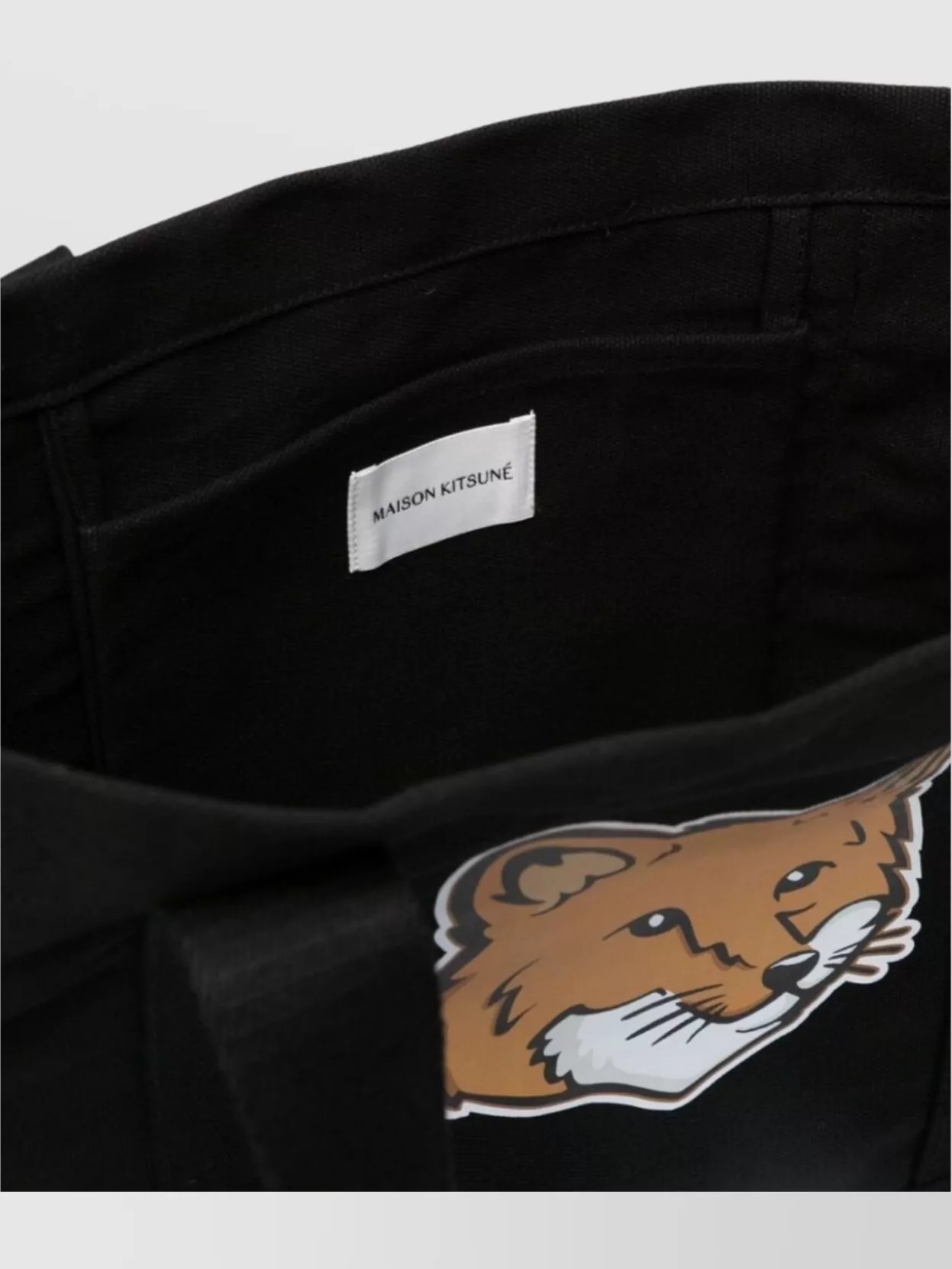 Maison Kitsuné Tote Bag With Print