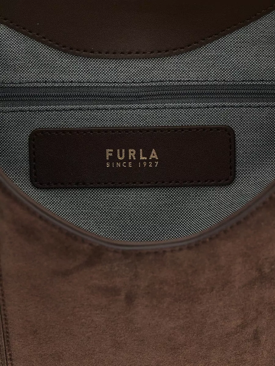 Furla Medium Leather Hobo Bag