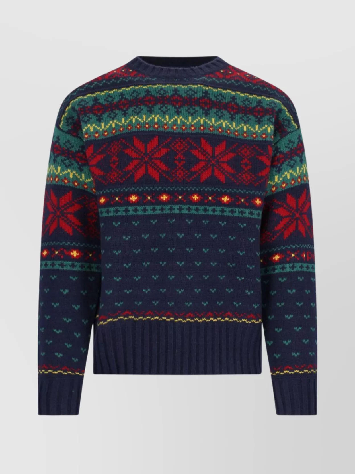 Polo Ralph Lauren Crewneck Fair Isle Knit Sweater