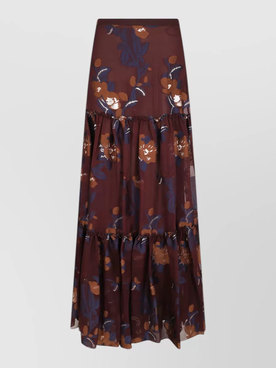Etro Silk Maxi Skirt