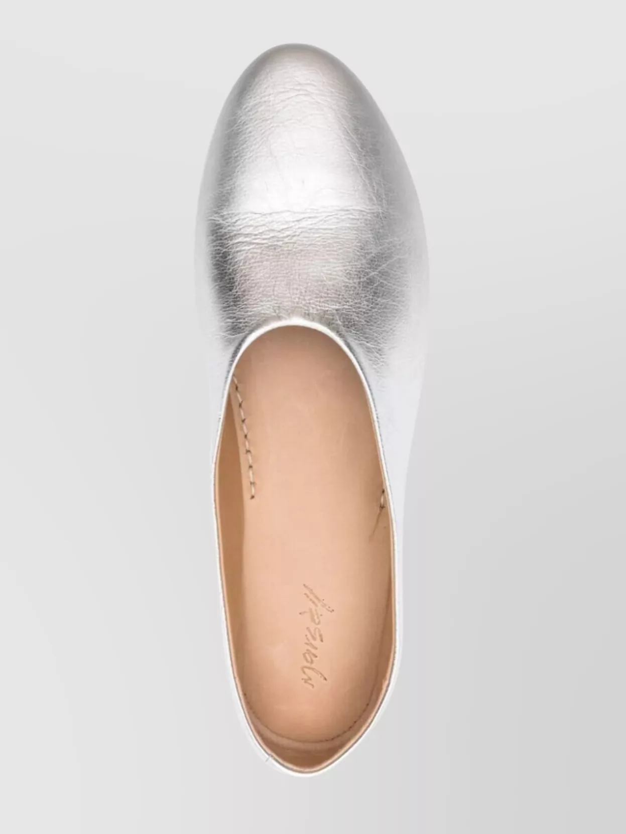 Marsell Metallic Flat Sole Ballerinas