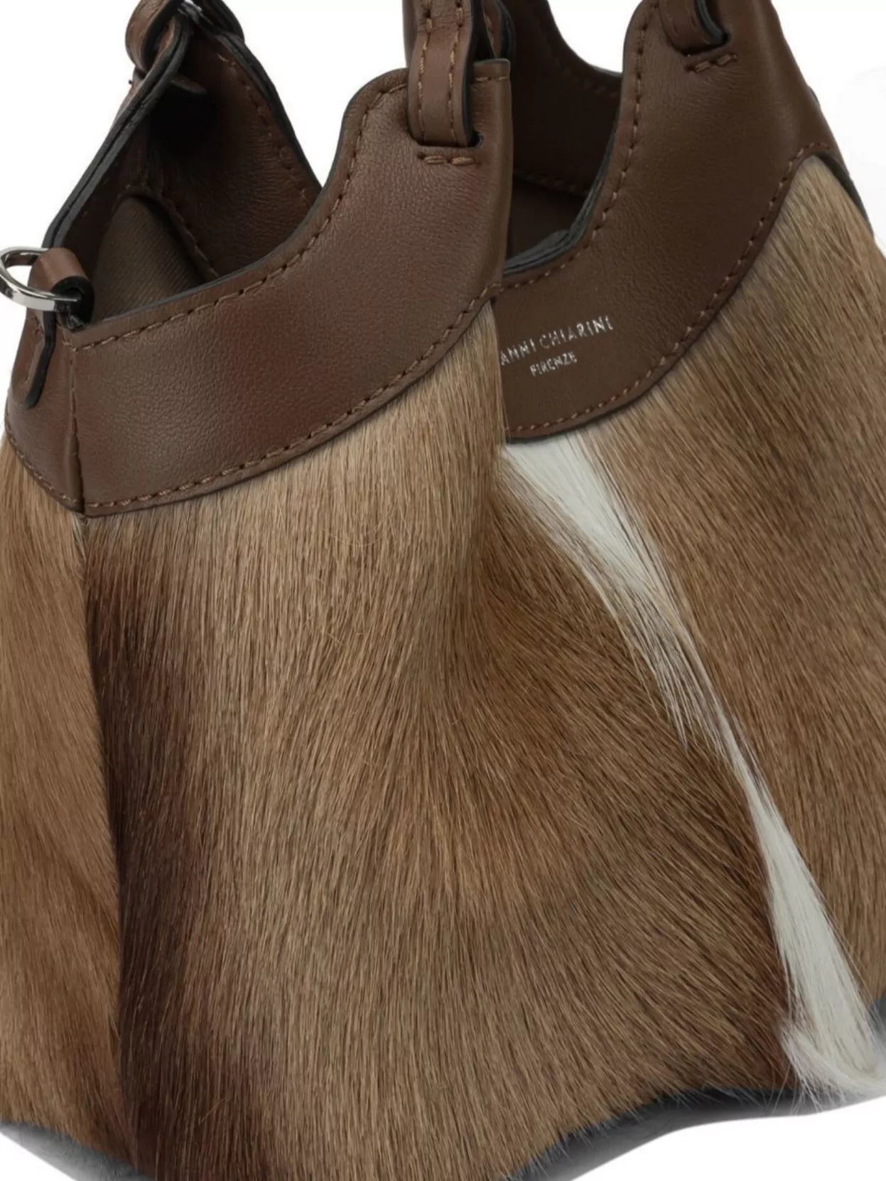 Gianni Chiarini Structured Shoulder Bag Detachable Strap