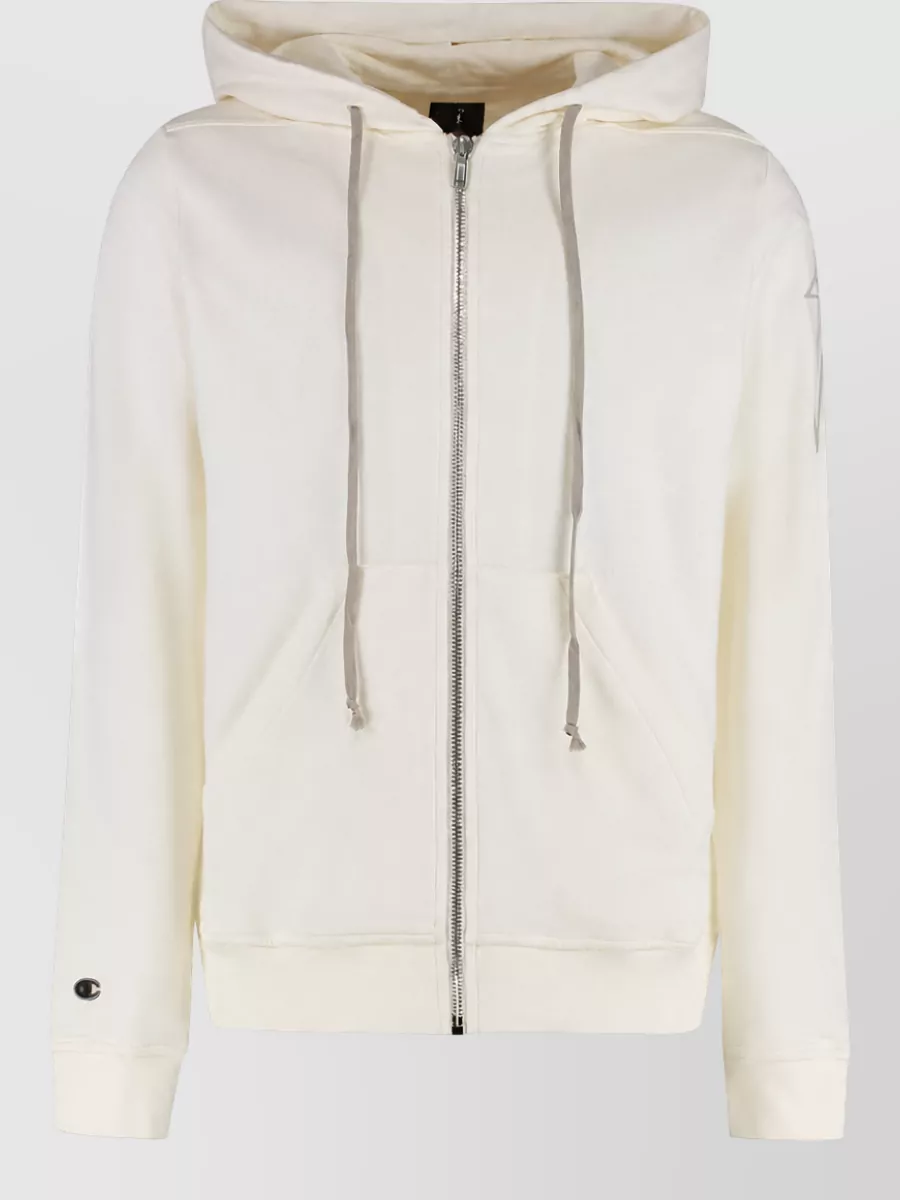 Rick Owens cotton zip-up hoodie