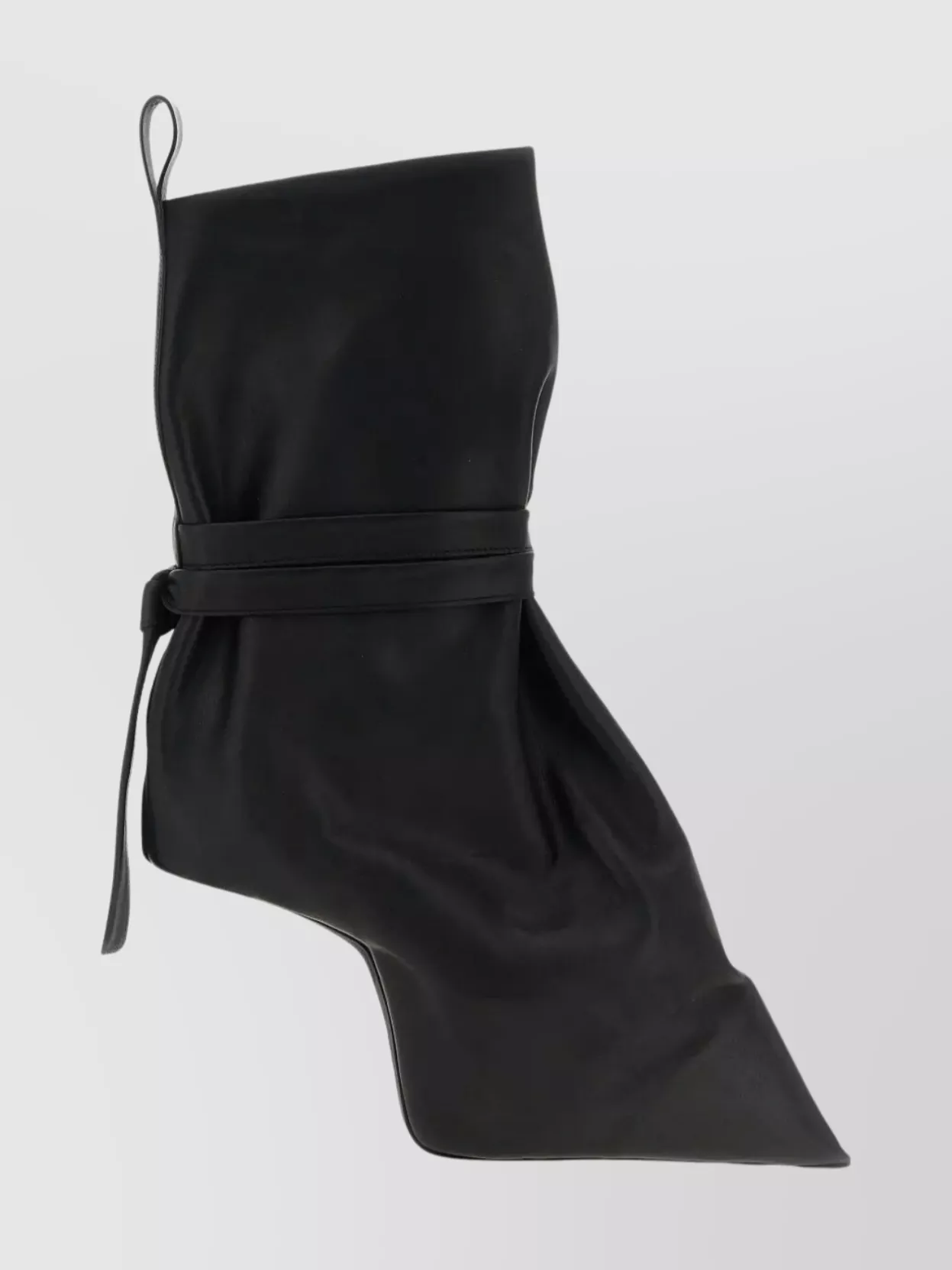 Rick Owens Leather Boots Transparent Heel