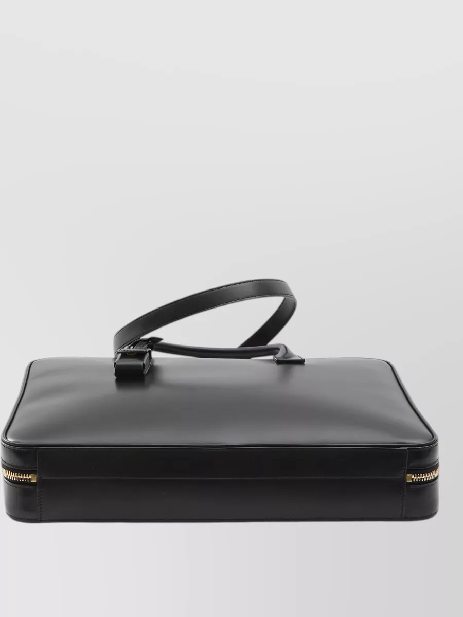 Saint Laurent Calfskin Sac De Jour Briefcase