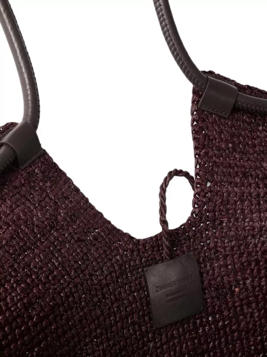 Zimmermann Raffia Shoulder Bag