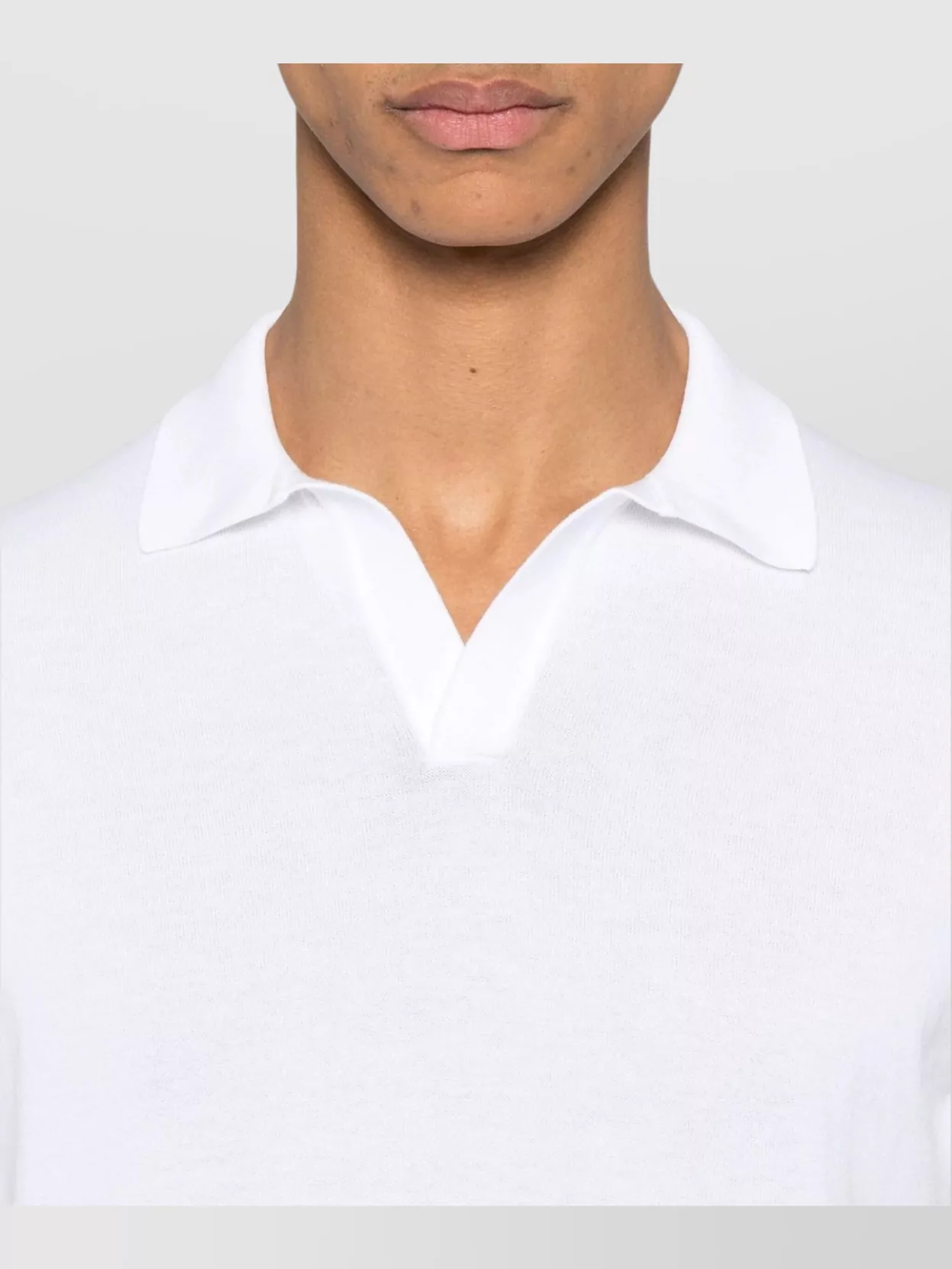 Tagliatore Keith Split Neck Polo Shirt