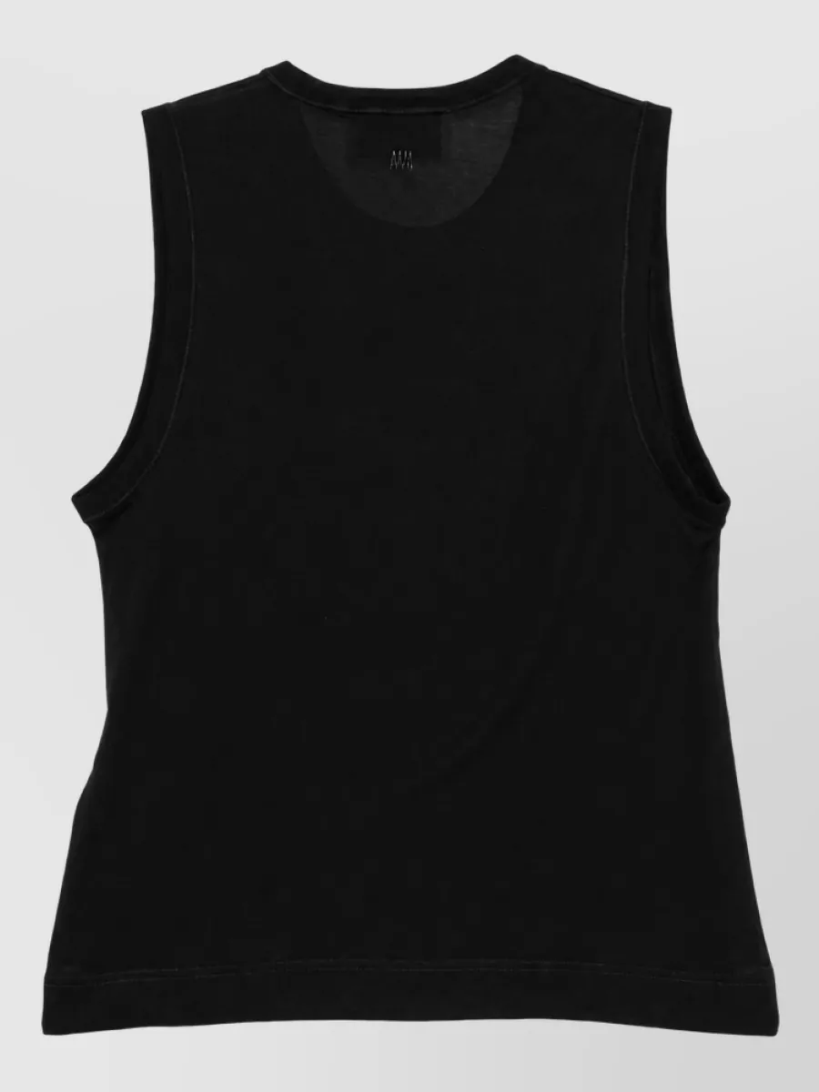 Ami Paris Cotton Tank Top