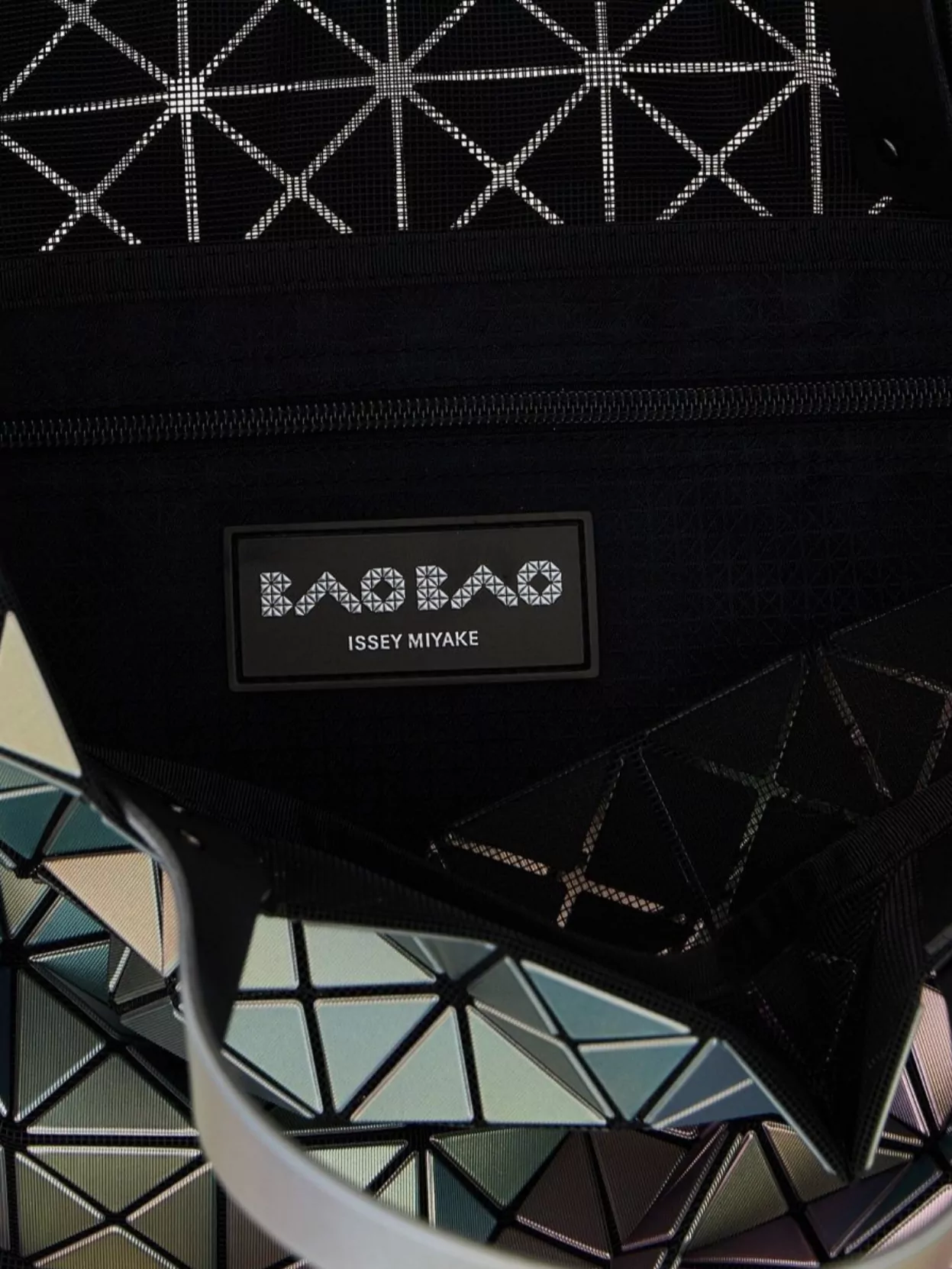 Bao Bao Issey Miyake Illusion Geometric Tote Bag