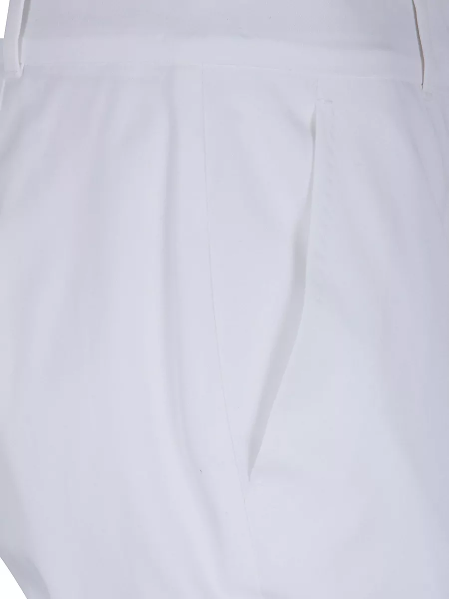 S Max Mara Cotton Tailored Trousers