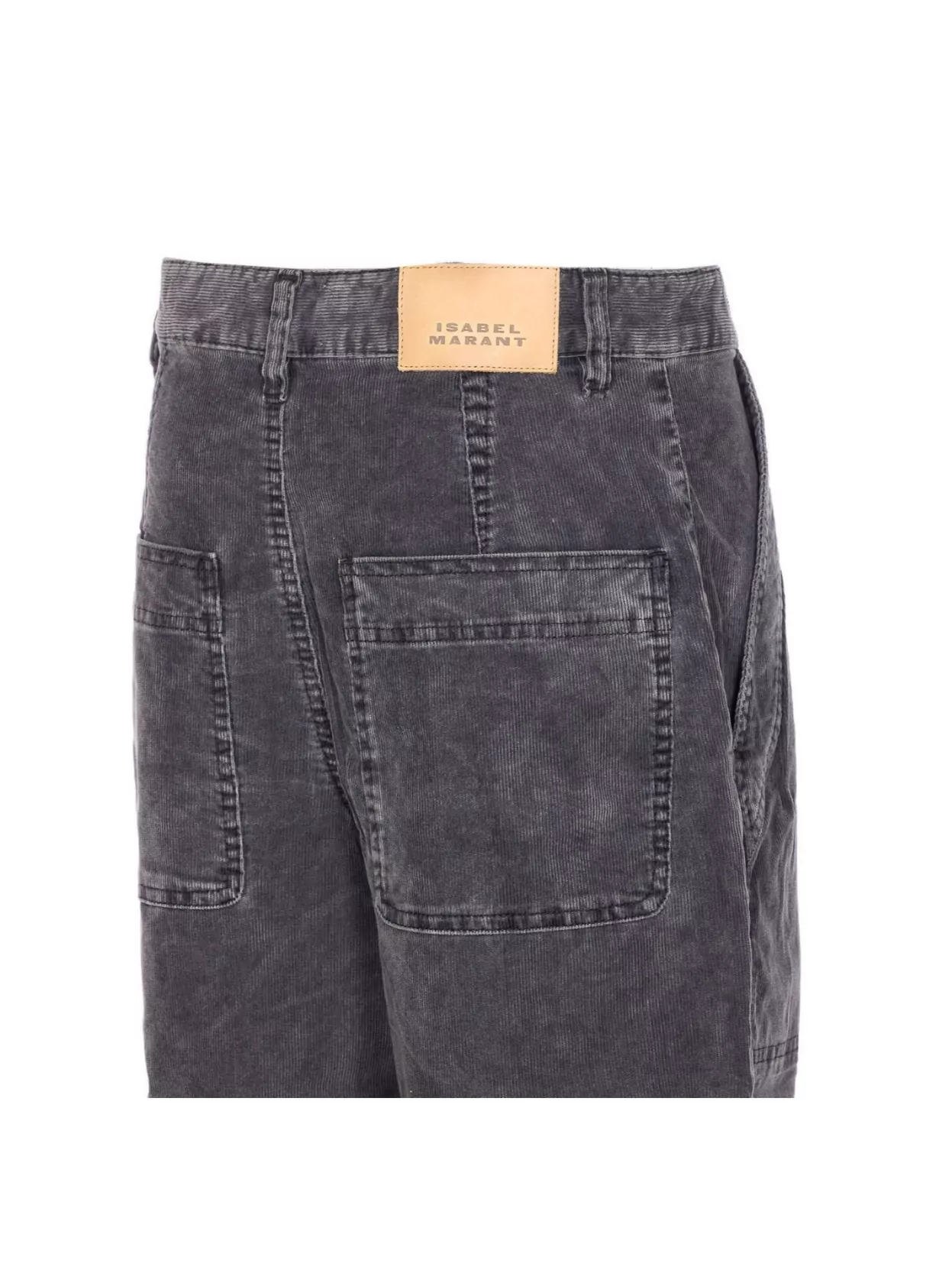 Isabel Marant Etoile Ribbed Velvet Tapered Trousers