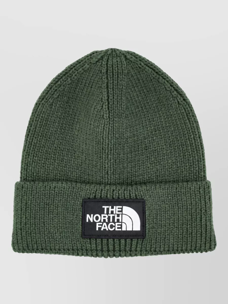 The North Face logo-box beanie