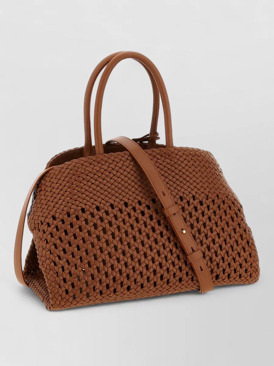 Ferragamo The Hug Bag Small Leather Tote Bag