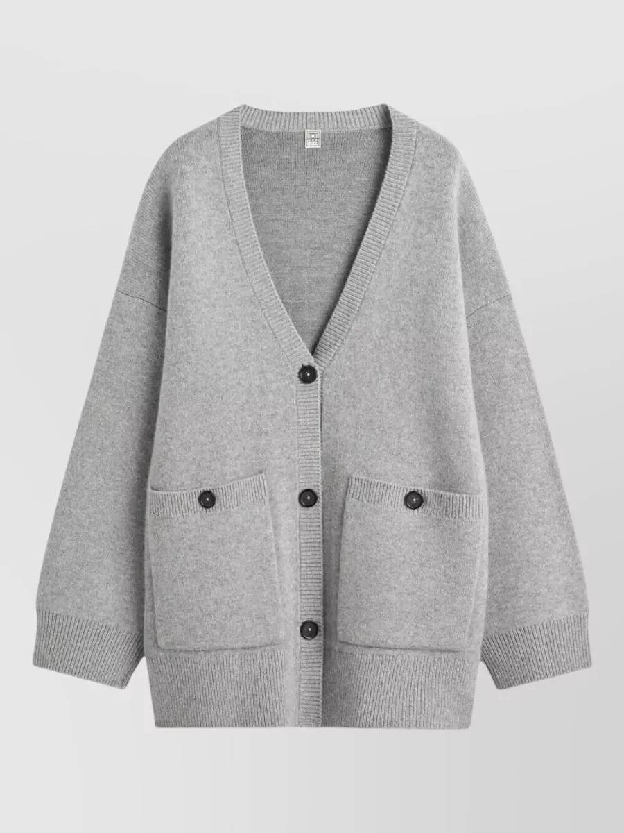Totême cashmere longline cardigan