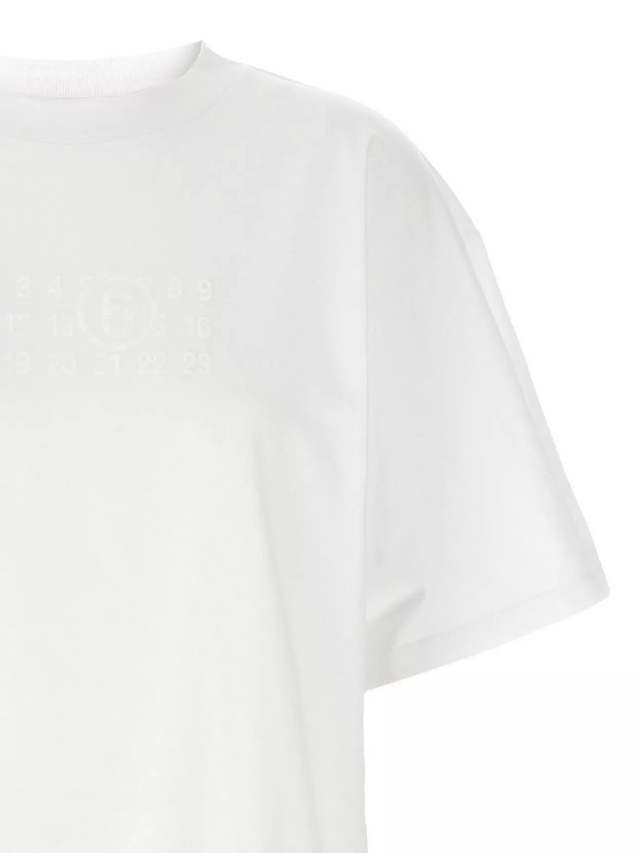 Mm6 Maison Margiela 'Numeric Signature' Crew Neck T-Shirt