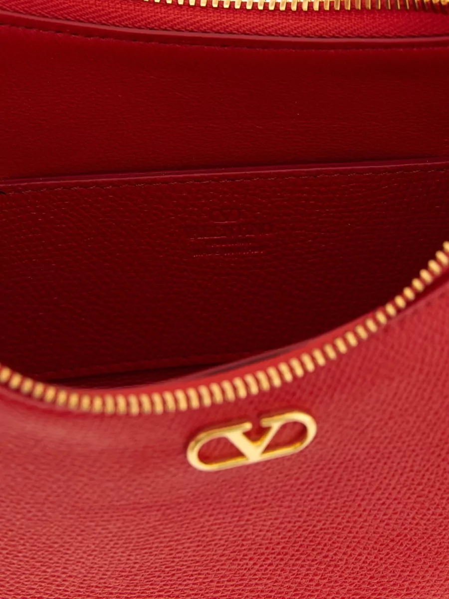 Valentino Garavani Vlogo Signature Leather Mini Shoulder Bag