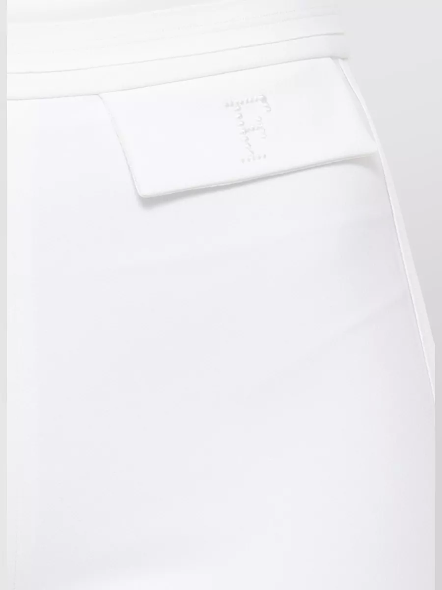 Elisabetta Franchi Straight Cropped Trousers