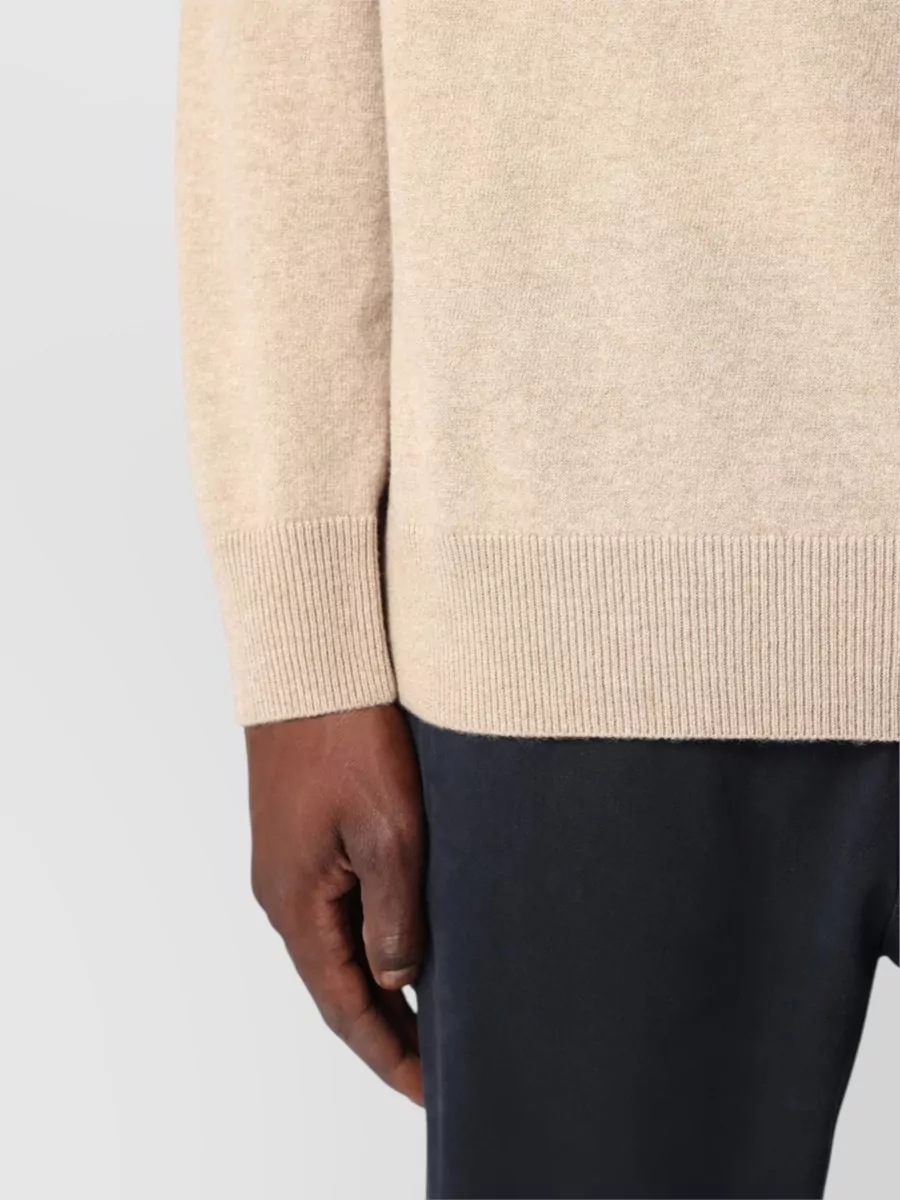 Stone Island Virgin Wool Fine-Knit Sweater