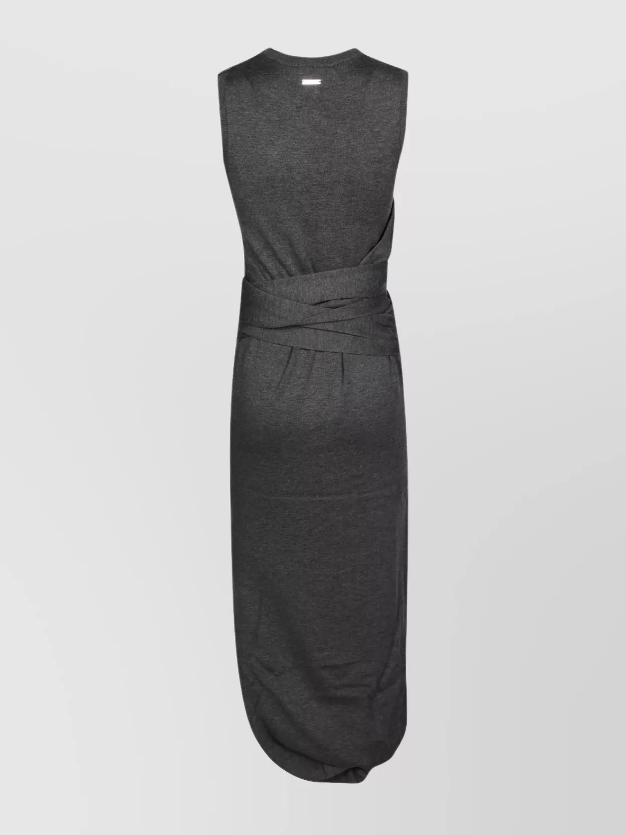 Jw Anderson Draped Detail Asymmetric Hem Dress