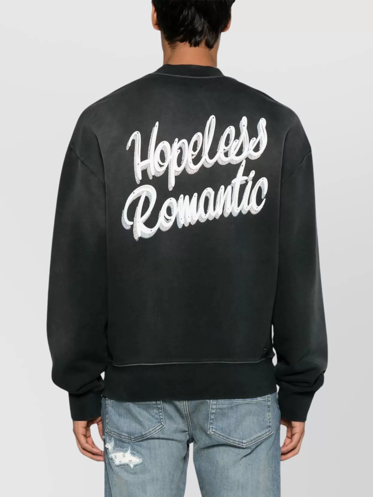 Amiri Hopeless Romantic Crew Sweatshirt