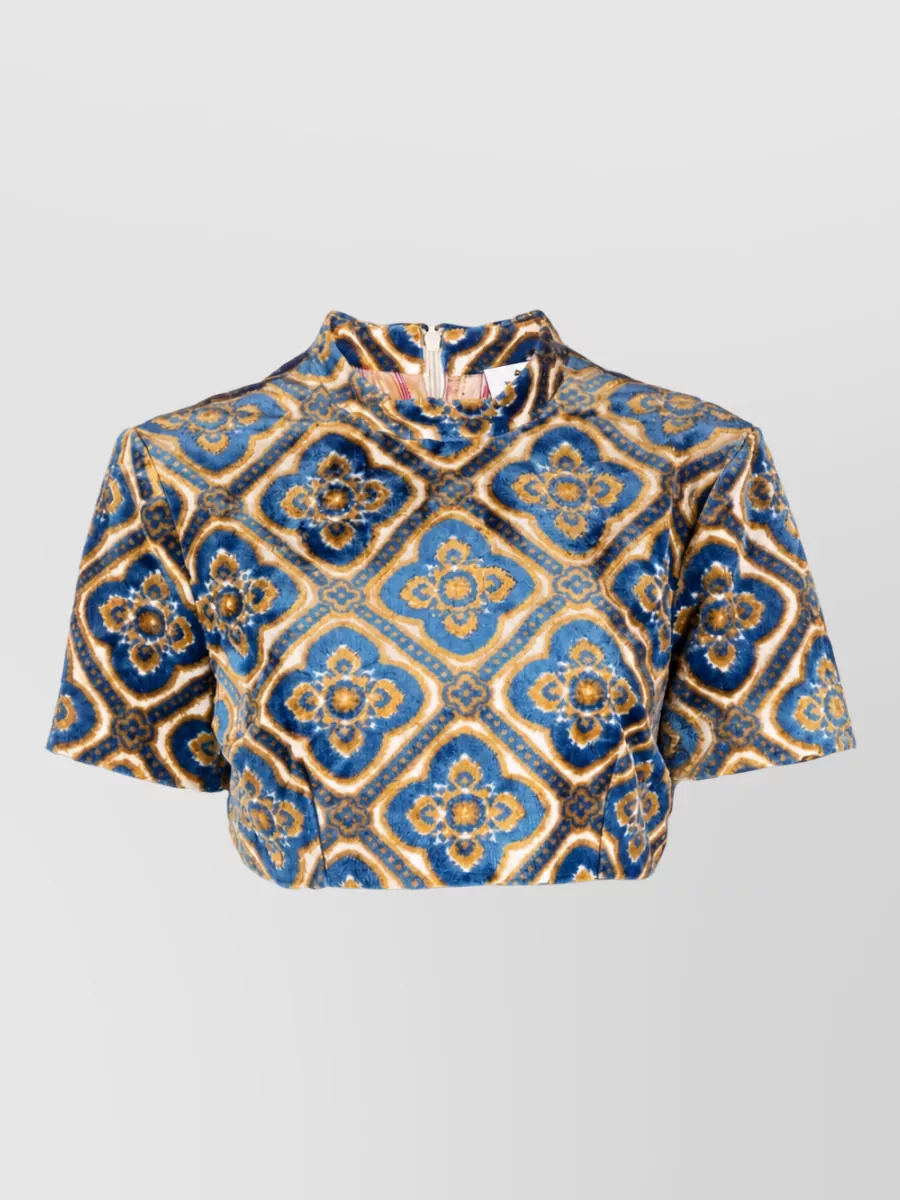 Etro Cropped T-Shirt