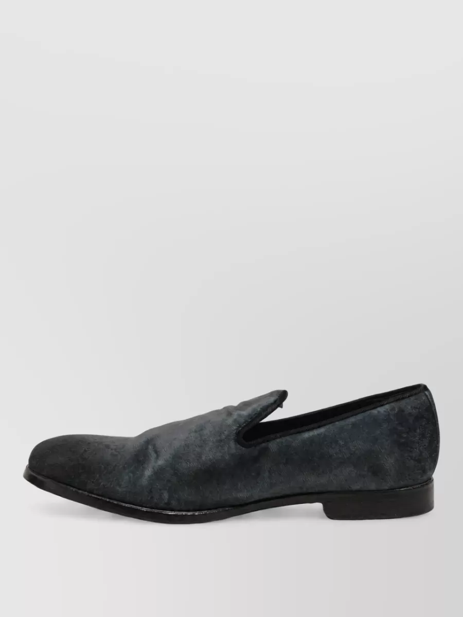 Dolce&Gabbana Suede Leather Monk Shoes