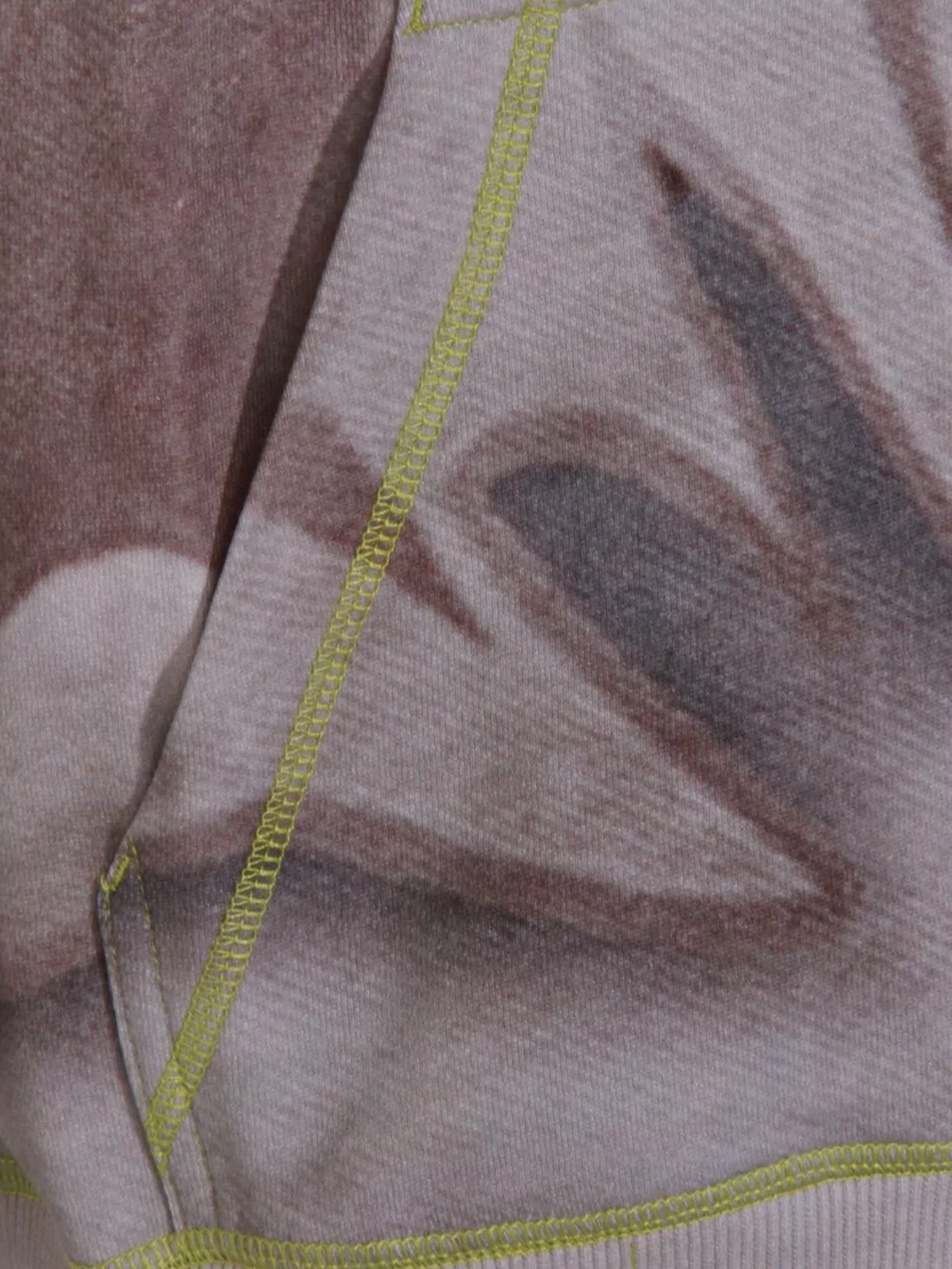 Diesel Hooded Graphic Print Sweatshirt Front Pocket