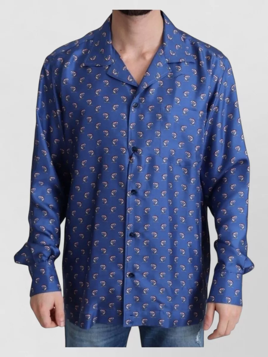 Dolce&Gabbana silk printed shirt